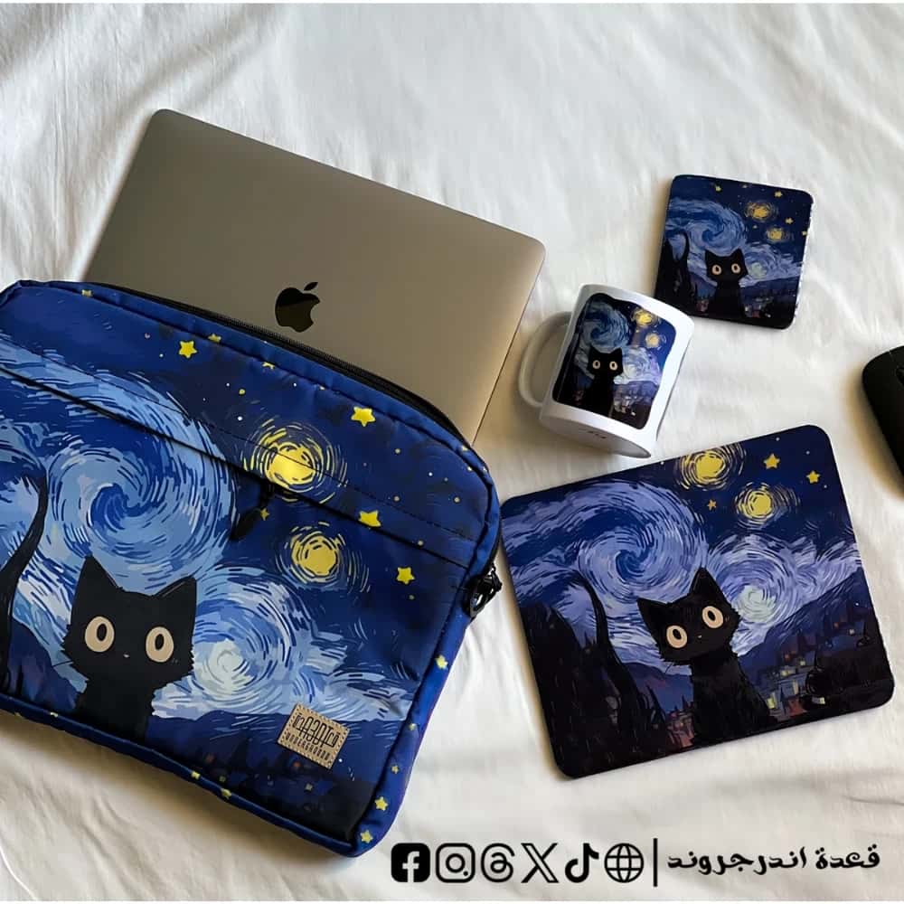 2tiwjuMUwBXLnIhE9YgSjoToRFT9U2Ppfq2AqoqT.jpg Van Gogh Set - 15.6 inch bag - الصورة 1