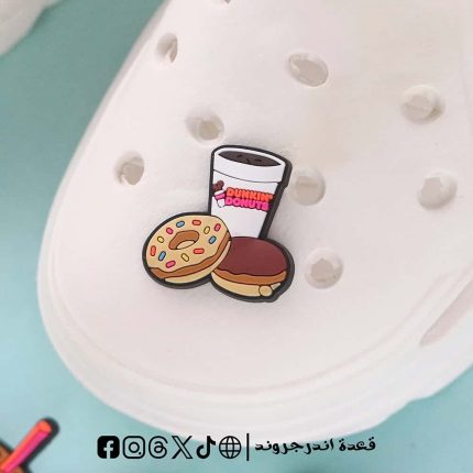 Dunkin Donuts  coffee and donuts- crocs charms