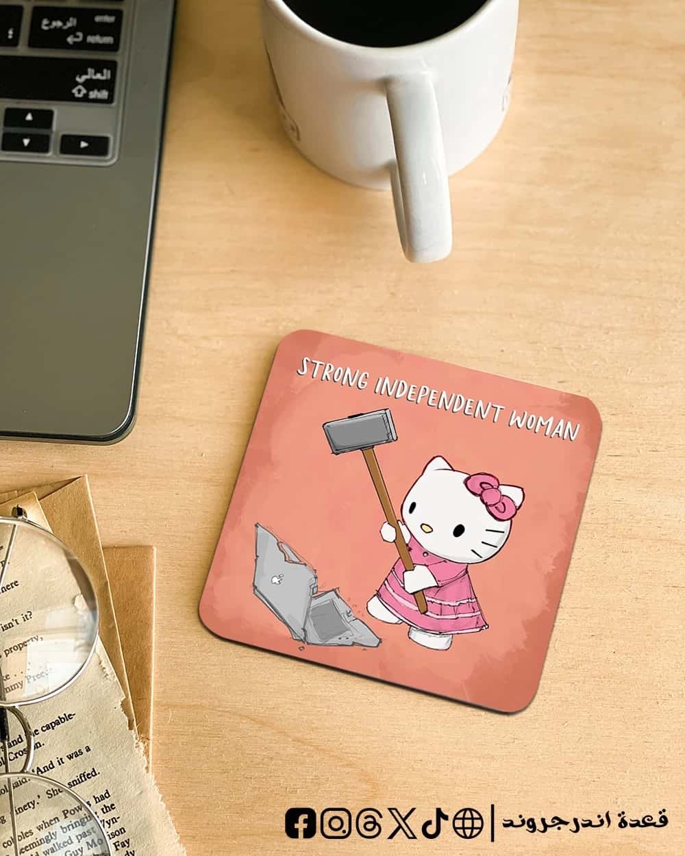 3pgnABITjltXIjAG0KQsWd39GWIlgUxj8HP0JG9F.jpg Strong independent women -coaster - الصورة 1