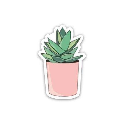 Cactus Alo Vera Plant- Sticker