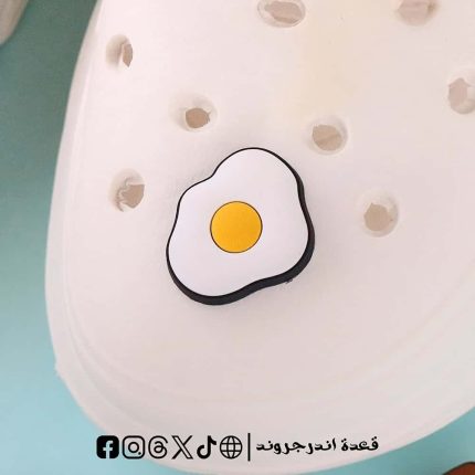 Egg- crocs charms