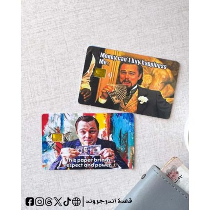 leonardo dicaprio Memes- couple Visa Sticker