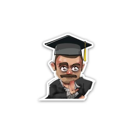 Graduation ana 3la a5ry- Sticker