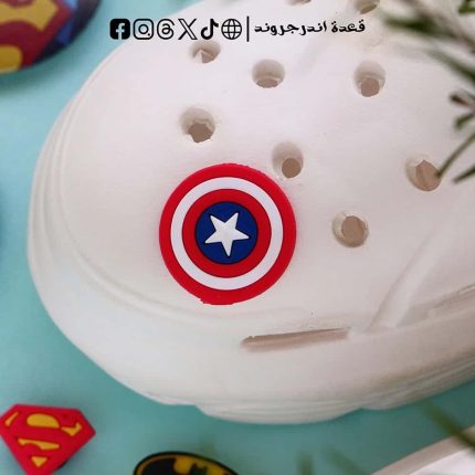 Captain America Marvel- crocs charms
