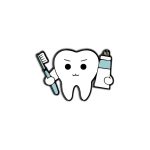 Brush your Teeth  -lapel pin