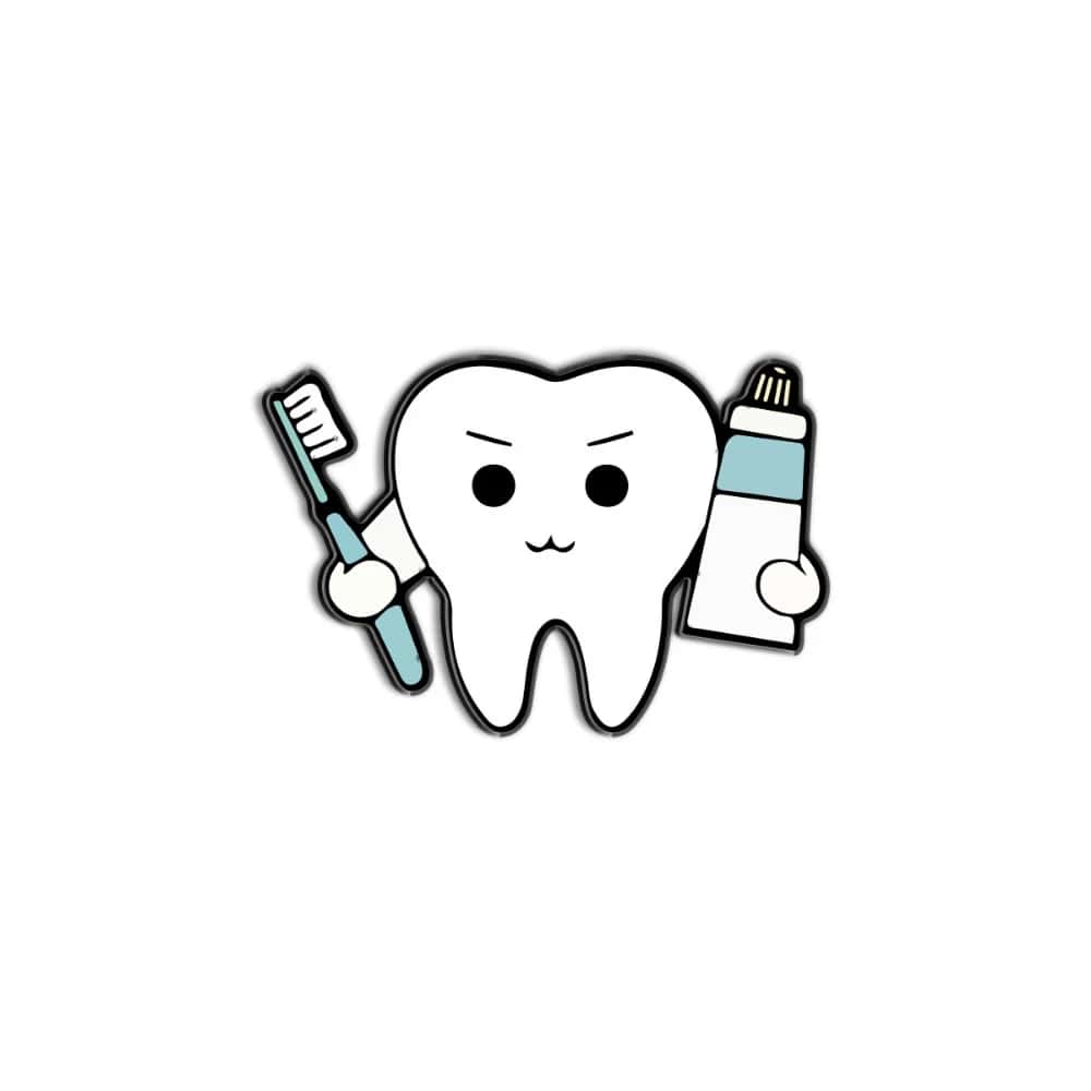 7JcSEArT9zkLC6vnteZ9wKXbhnWqpz1nivYfzq5e.jpg Brush your Teeth -lapel pin - الصورة 1
