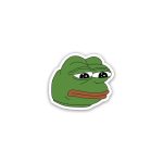 Pepe The Frog- Sticker