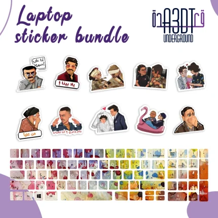 Pop color 1 key keyboard sticker bundle