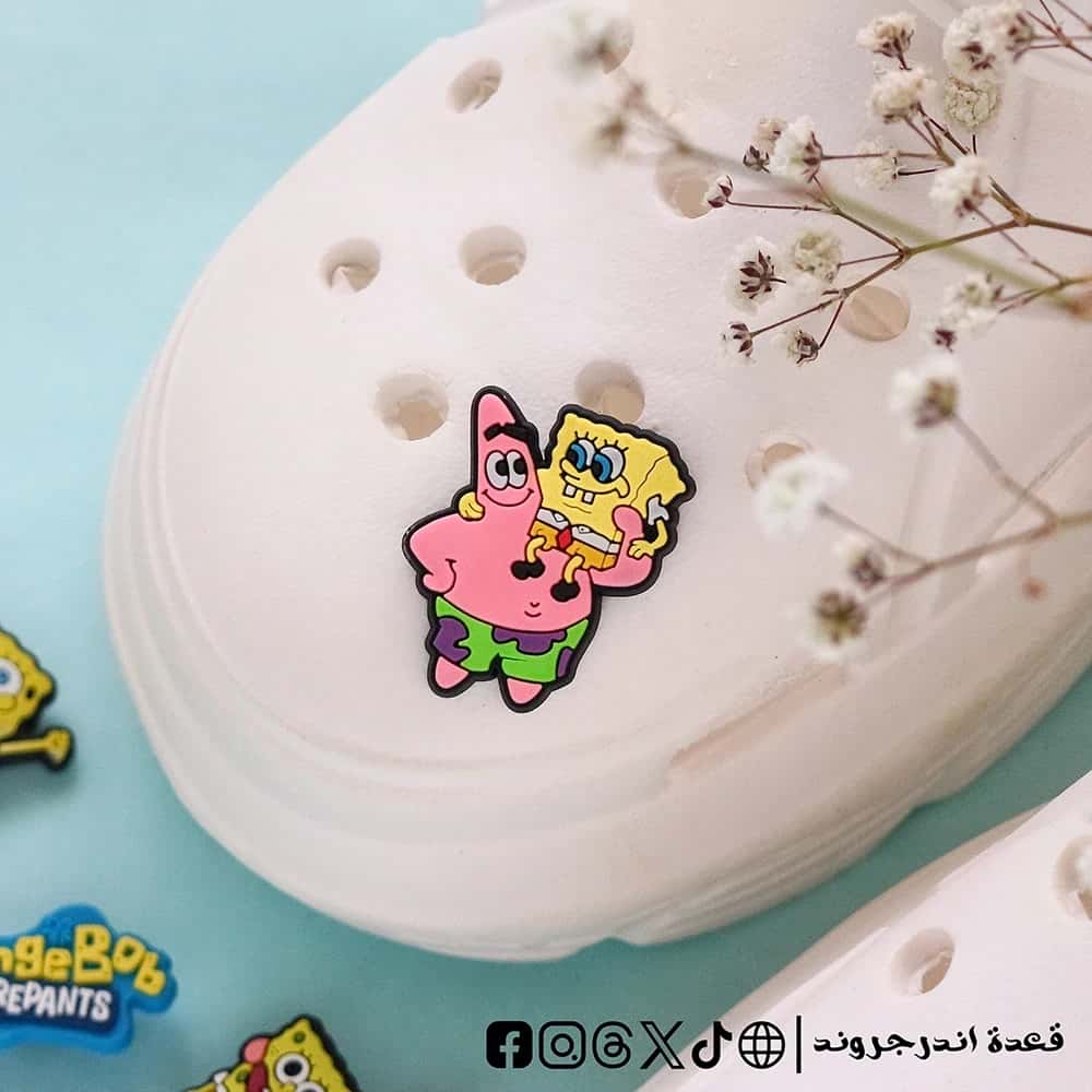 9IgxQ1hcVKtpuVDGAjrBQzaN1zd89ExstDcNoJbQ.jpg SpongeBob & Patrick Star- crocs charms - الصورة 1