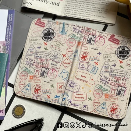 Travel Stamps - Passport Cover