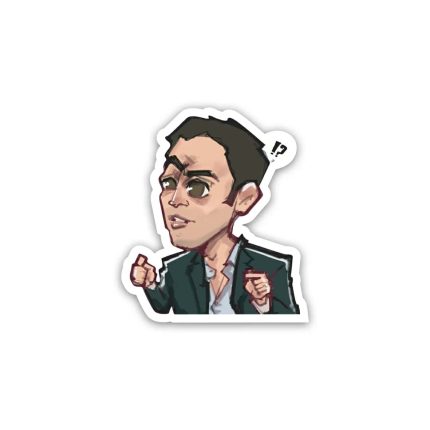 Fe Ramadan  Amr Moustafa meme- Sticker