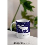 مج - Rudolph christmas  blue