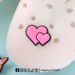 Hearts- crocs charms