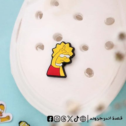 The Simpsons hand- crocs charms