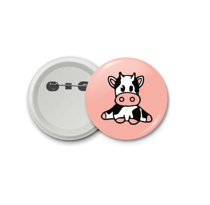 Cow- blastic badge