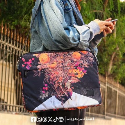 Heart of Flowers Laptop Sleeve -15.6 inch bag