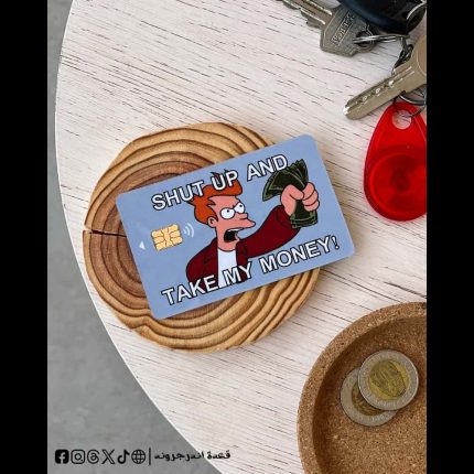 Shut up and Take my Money meme -Visa Sticker