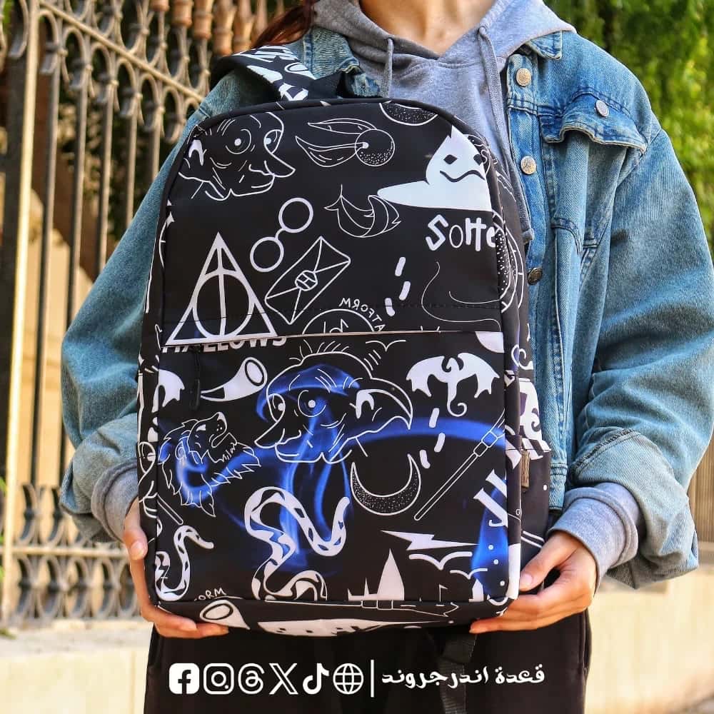HHwTiFYpMcjOnF1561y4cAW1kUfIRvfy9bd7heDt.jpg Harry Potter Black -Backpack - الصورة 1