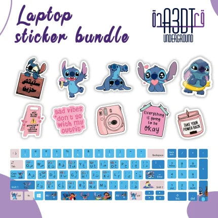 Key board sticker stitch bundle