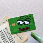 Crying -Visa Sticker