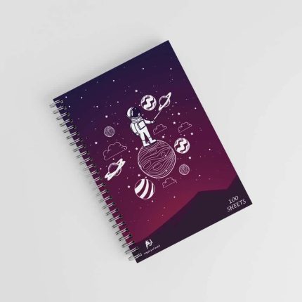 Astronaut in Galaxy -note