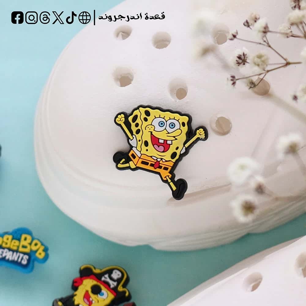 JpmYapHLA2DGrJaBk2G1ldWR7Ckq1BExwrP4L1y3.jpg SpongeBob SquarePants run- crocs charms - الصورة 1