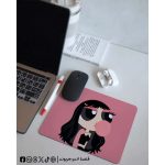 Girl with gum -mousepad