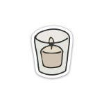 Candle- Sticker