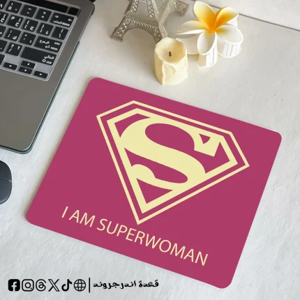 I am superwoman - mouse pad