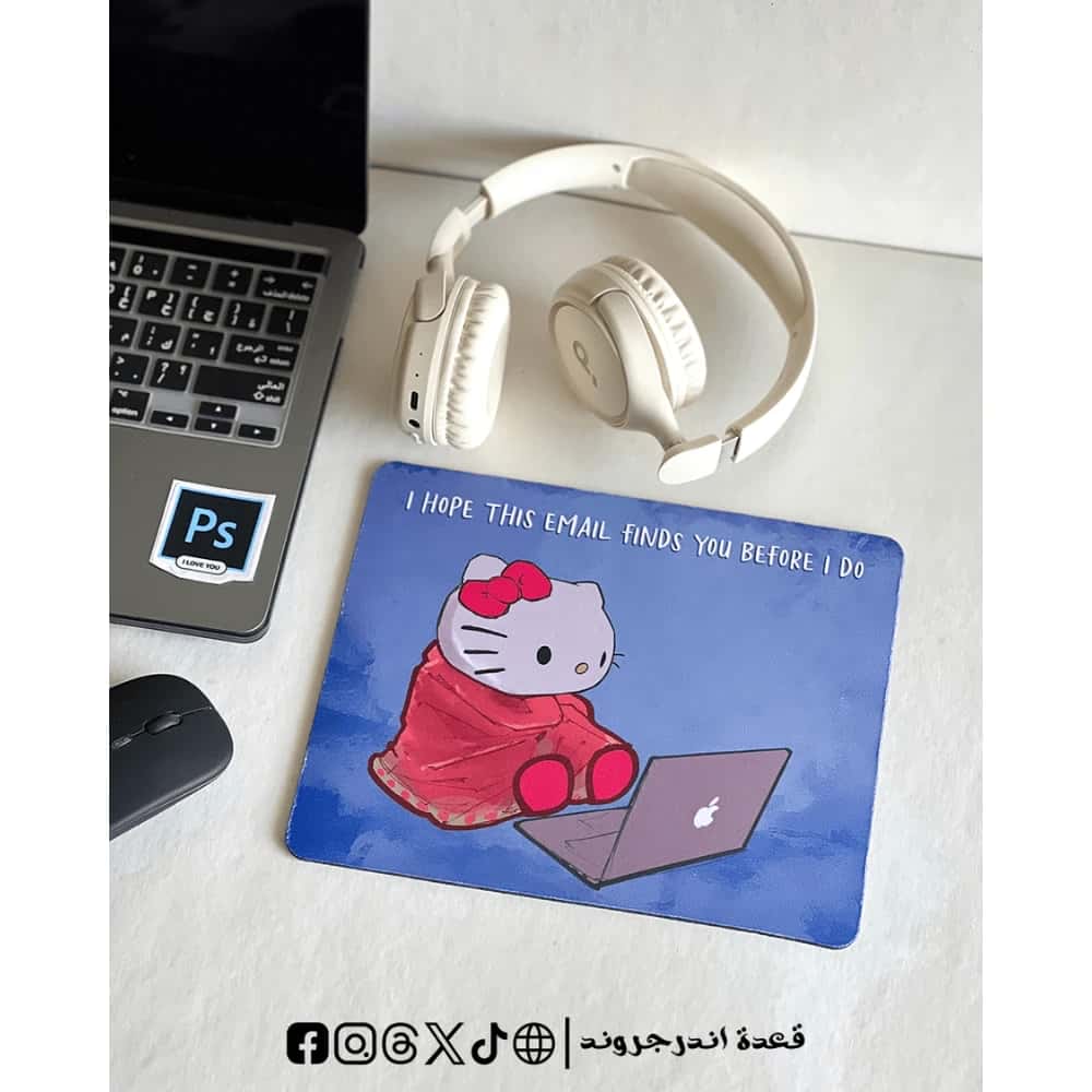 LHKtRsSStuUb3rwtVOMtNfzCVrSJe2dGheFipKVp.jpg I HOPE THIS EMAIL FINDS YOU BEFORE I DO blue -mouse pad - الصورة 1