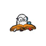 Puma Reading owl  -lapel pin