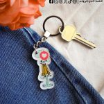 Squidward -key chain