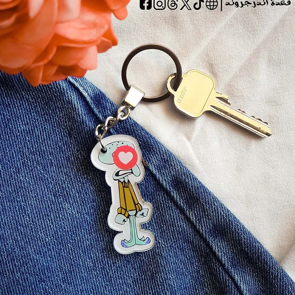 LmPJ8lnZwl5Slg2wyUipgJUUftrSJJ2mY05f5WRR.jpg Squidward -key chain - الصورة 1