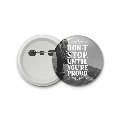 dont stop- blastic badge