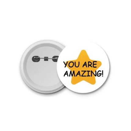 you are amazing- blastic badge