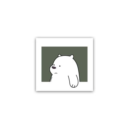 Ice 3 Bears Three Bears- Sticker