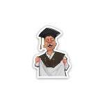 Graduation ana elmot5rg- Sticker