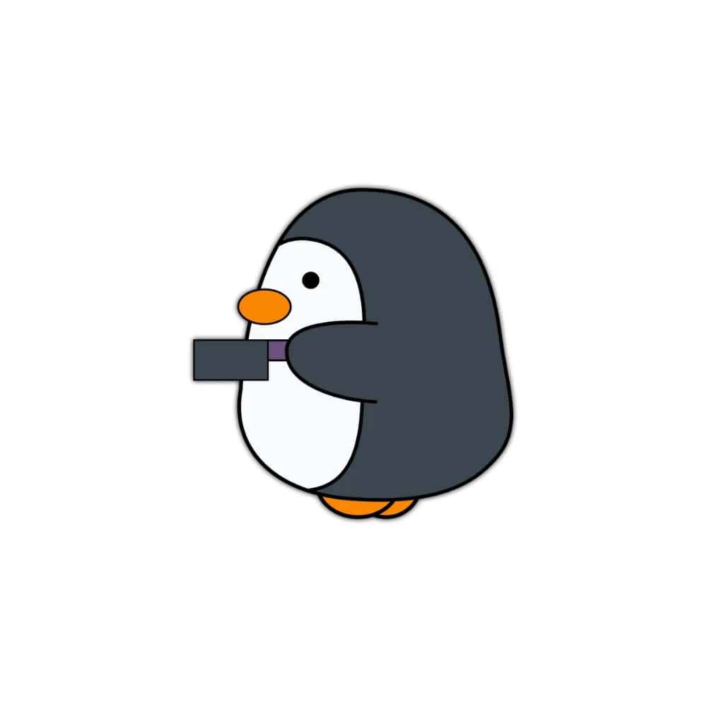 OPKXlSioWlXOp37oaxfZfn8R5Gi8aBdQJjBzFvBa.jpg Duck with knife gray side view -Metal - الصورة 1