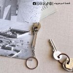 Adjustable Wrench  -metal key chain