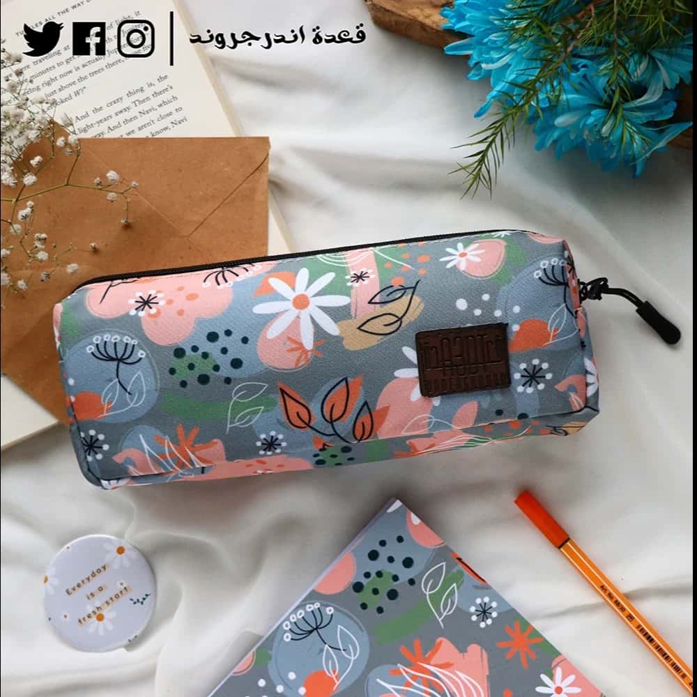 OiyZIlvk0P4h1Hz8IwVaDqSW8czku1YuMJ3Gyj8p.jpg Orange Flowers -Pencil Case - الصورة 1