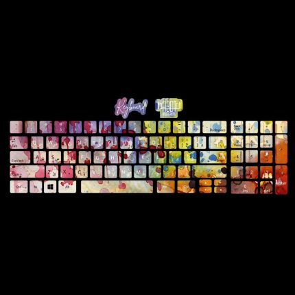 Color Dyeing 2 -keyboard sticker