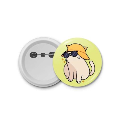 Cat meme 1- blastic badge