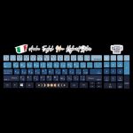 Moon (Arabic - English- Italian)- keyboard sticker