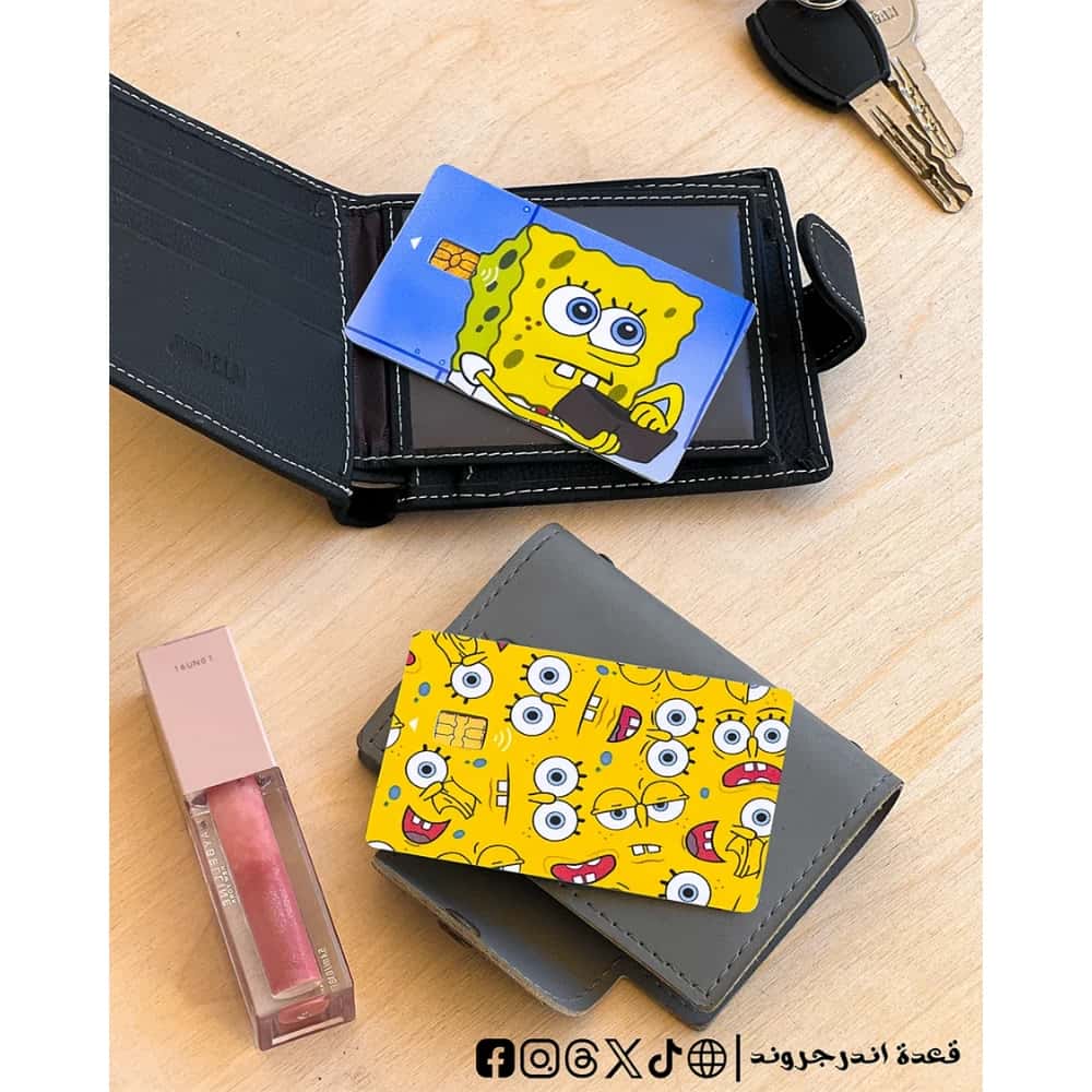 VLyXnhCdtXPkHkSYVtZJfTfDj2tANQvrZObuCWLC.jpg spongebob Set- couple Visa Sticker - الصورة 1