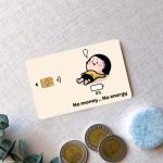 No money no energy -Visa Sticker