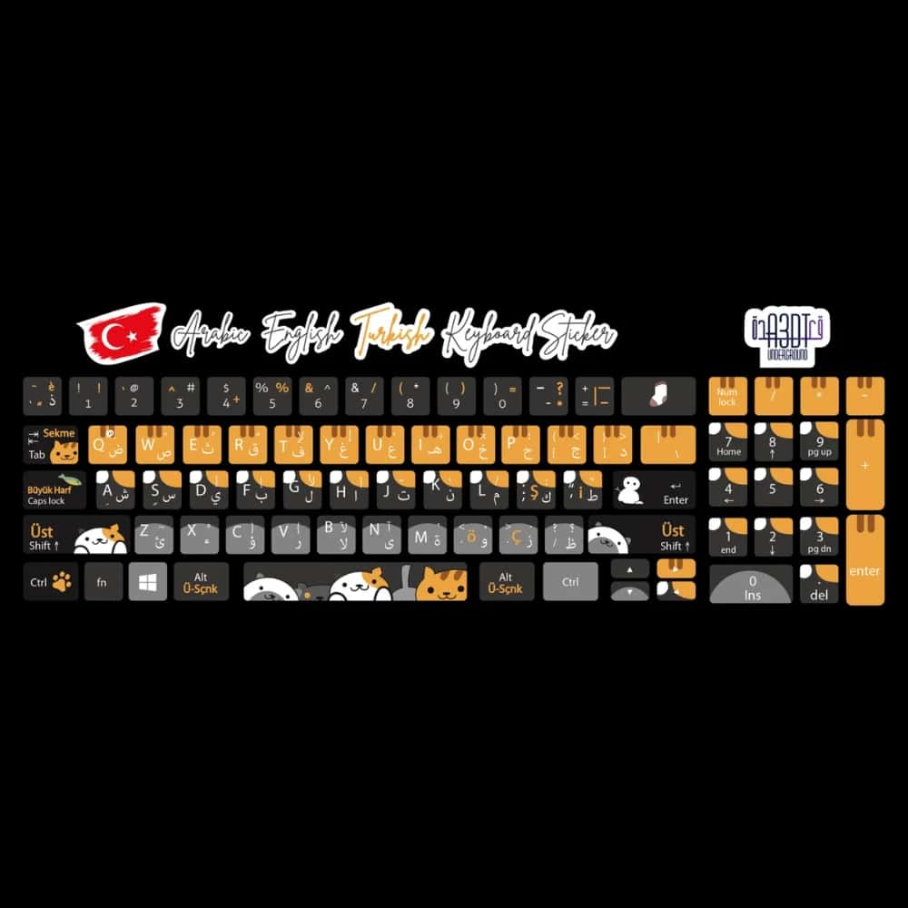XOWPSE4DuTZPoQsXKt6g3o8iVZNa5xyh7htjagSd.jpg Cats (Arabic - English- Turkish)- keyboard sticker - الصورة 1