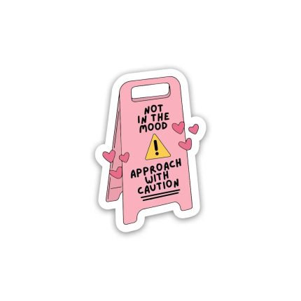 not in the mood- sticker