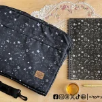 Black stars - 15.6 inch bag
