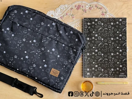 Black stars - 15.6 inch bag