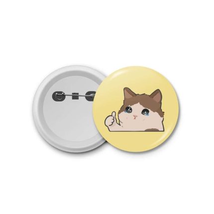 Cat meme 2- blastic badge
